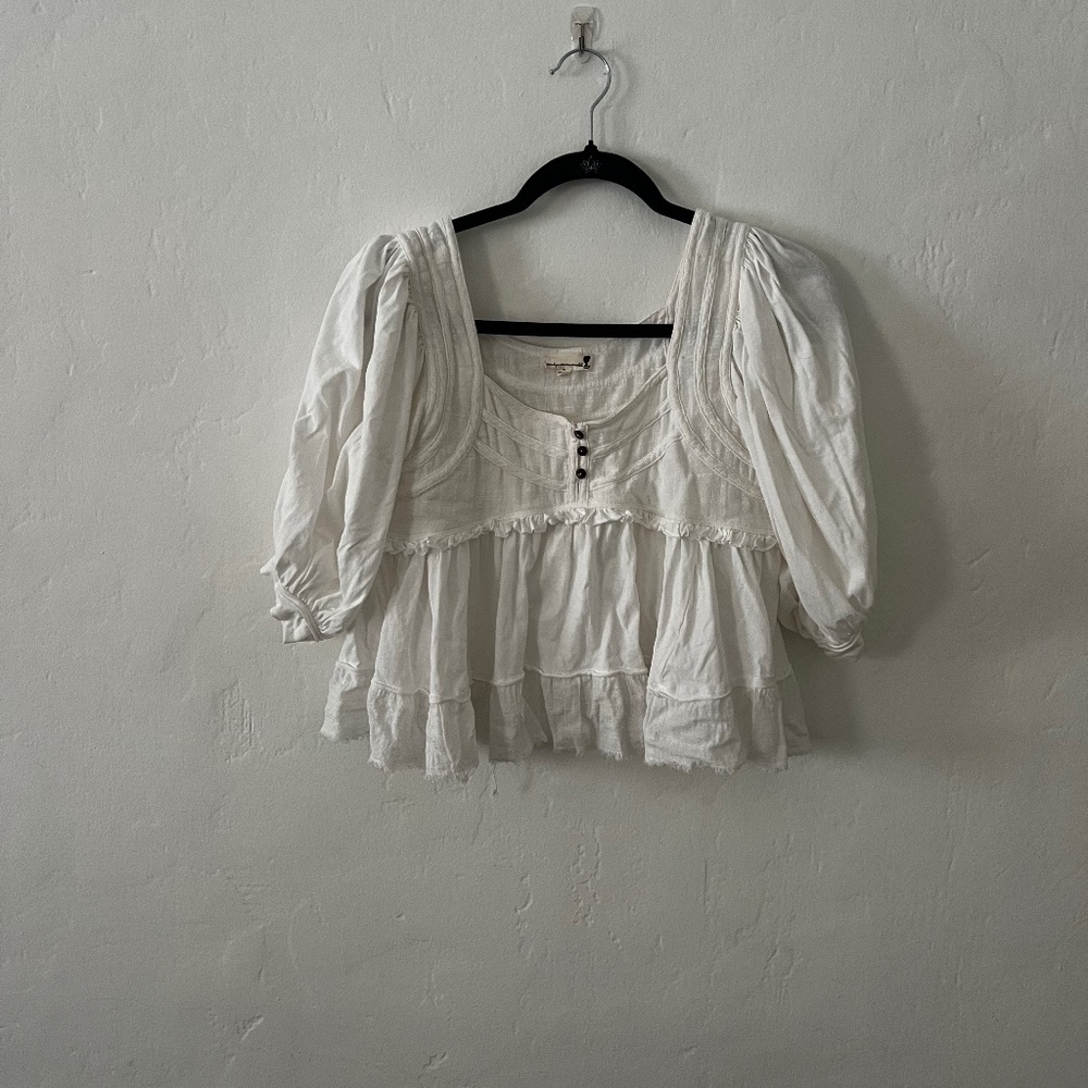 Cropped Loose Top